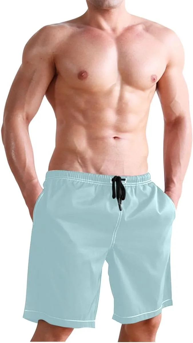 ODAWA Peach Trunks for Men Quick Dry Men Swimming Trunks with Mesh Liner