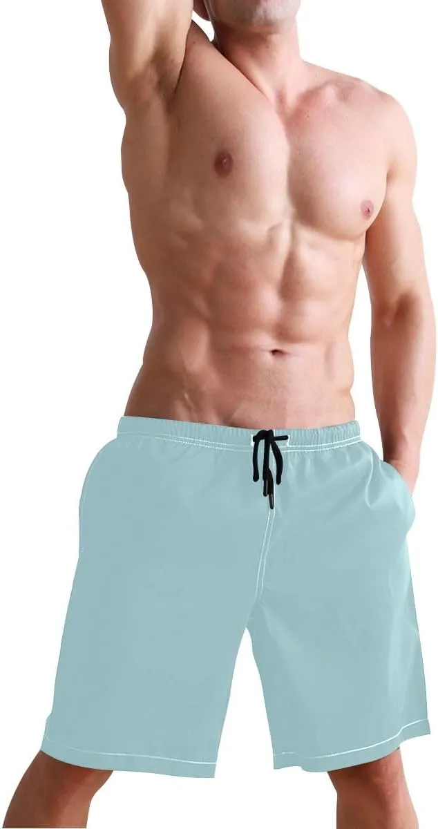 ODAWA Peach Trunks for Men Quick Dry Men Swimming Trunks with Mesh Liner