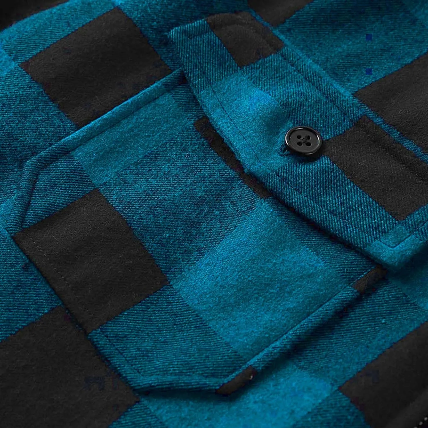 Plaid Hoodies Jackets for Men Loose Long Sleeve Fitted Button Down Lightweight Lined Button Down Padded Jackets Color