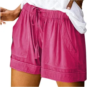 Plus Size Shorts Casual Striped Shorts Pocket Pants Plus Size Shorts Gym Shorts Womens Blue Jean Swim Shorts Women