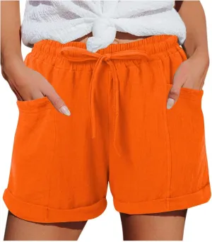 Plus Size Shorts for Women Lounge Walking Athletic Long Shorts Casual Sweat Shorts Hiking Trousers Pants Athletic Wear