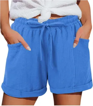 Plus Size Shorts for Women Lounge Walking Athletic Long Shorts Casual Sweat Shorts Hiking Trousers Pants Athletic Wear
