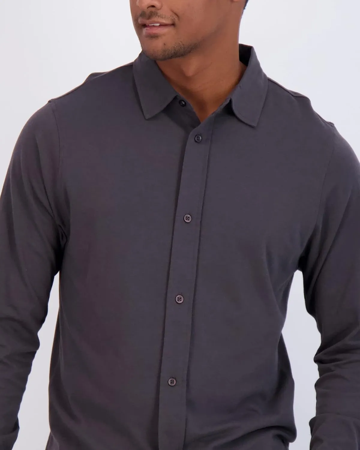 Real Essentials 3-Pack: Men's Classic Style Casual Long Sleeve Button Down Collared Shirt (Available in Big & Tall)