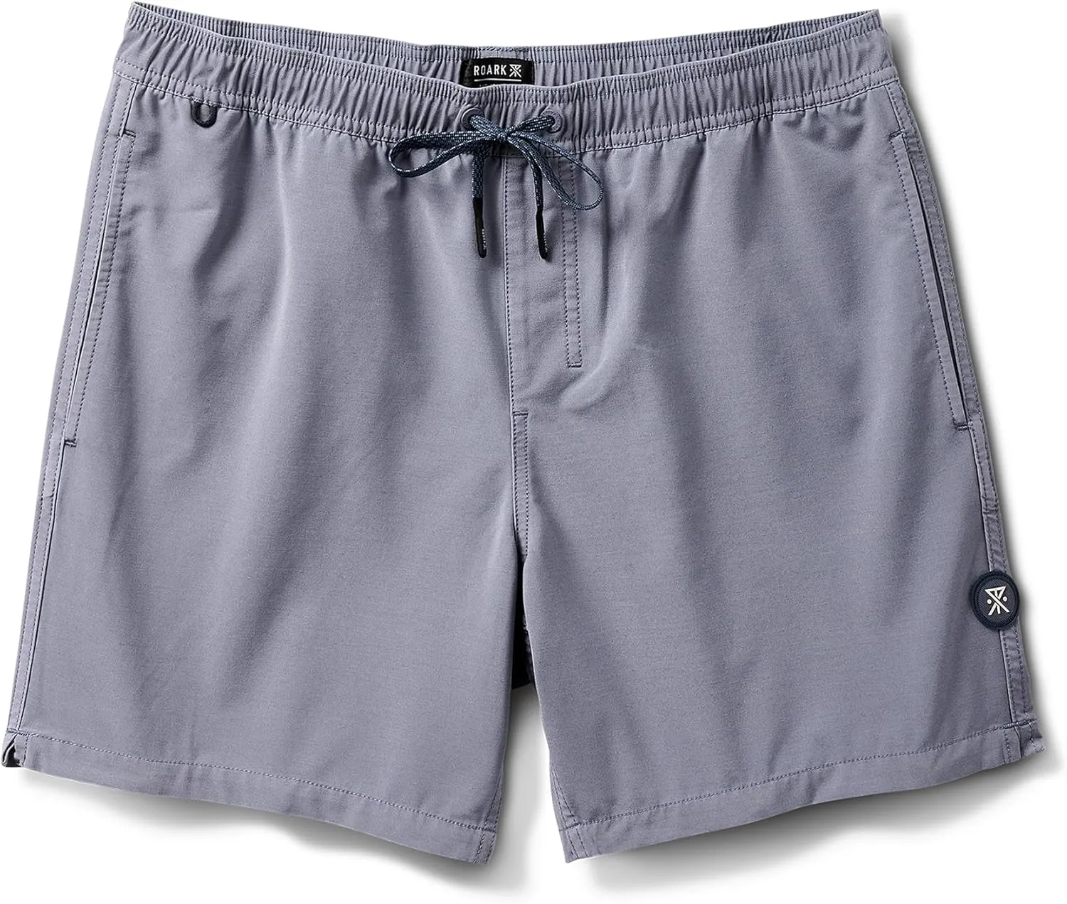 Roark Shorey Mens Swim Trunks  Quick-Dry 4-Way Stretch, Elastic Waist, Back Pocket, Lightweight Swim Shorts for Beach