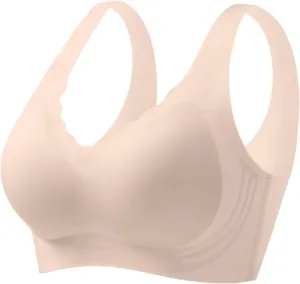Seamless Push Up Bras for Women Full Coverage No Underwire Everyday Bralettes Comfortable Breathable Bras