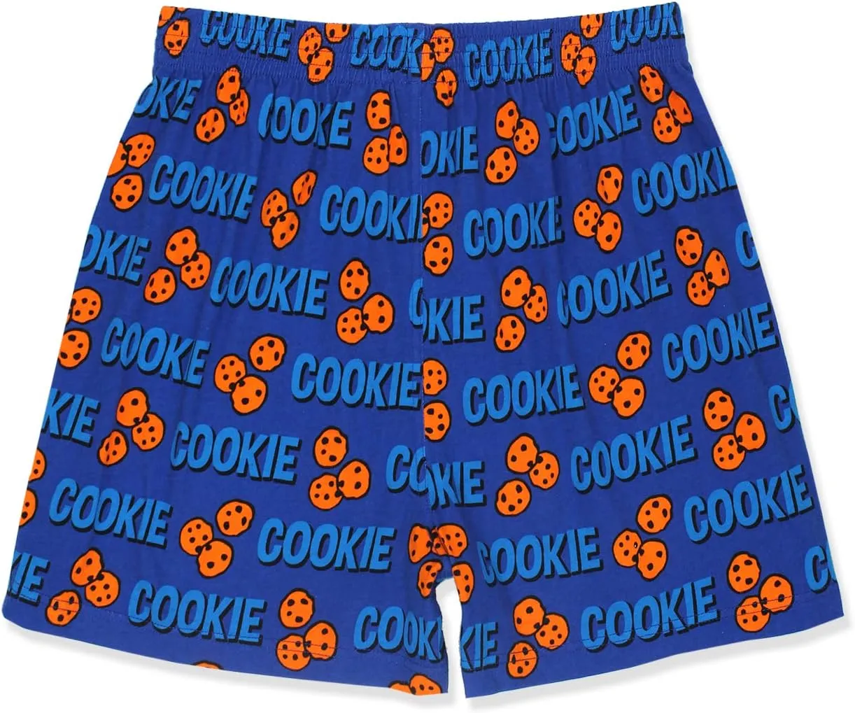 Sesame Street Men's Button Fly Boxer Lounge Shorts