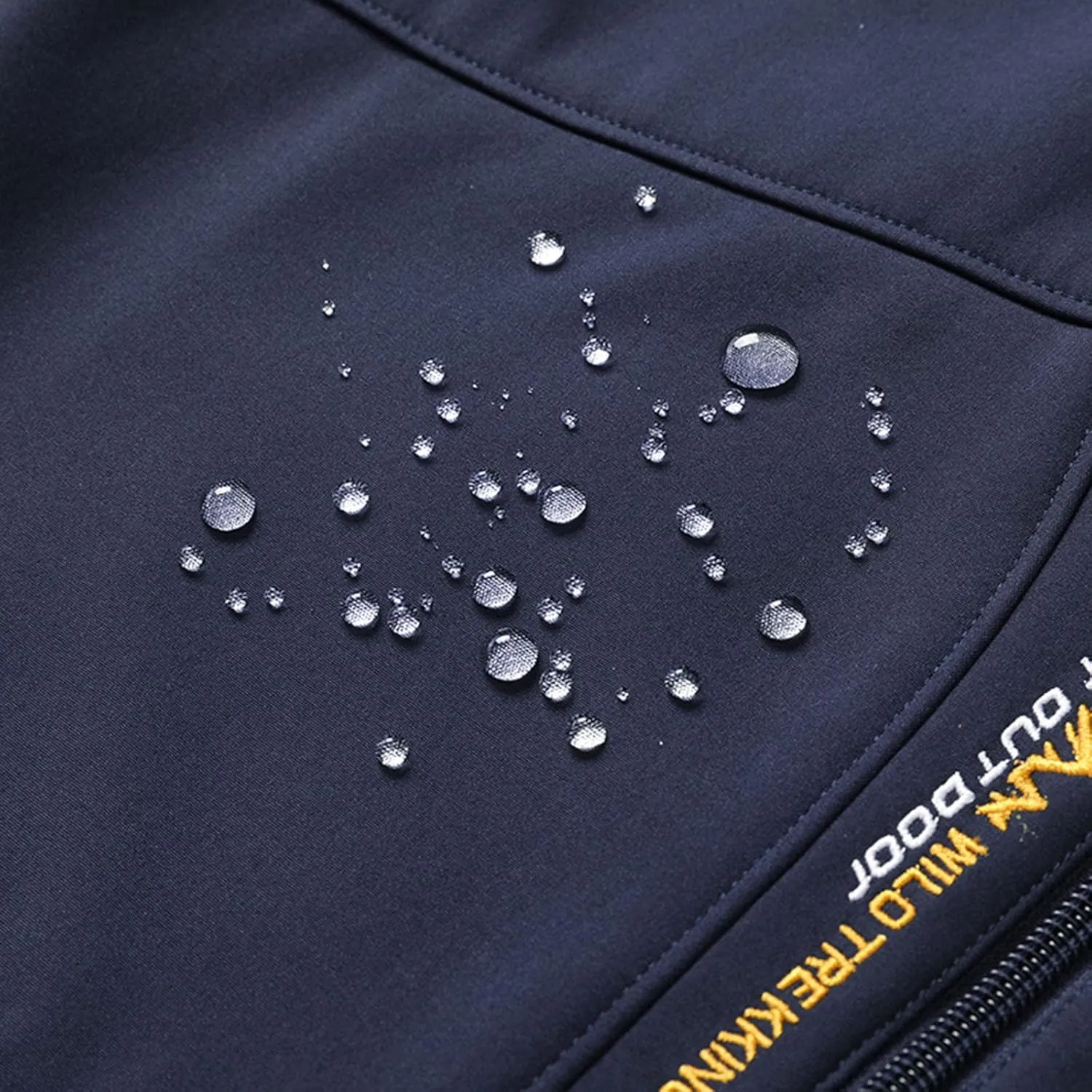 Snow Pants Men Waterproof Outdoor Hiking Ski Snowboard Pants Softshell Fleece Lined Winter Pants with Pockets