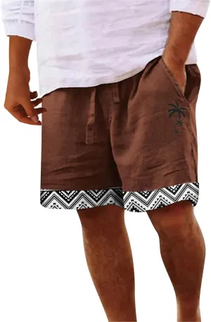 Swimming Shorts for Men Beach Short Casual Loose Fashion Loose Tether Pocket Board Summer Soft with Mesh