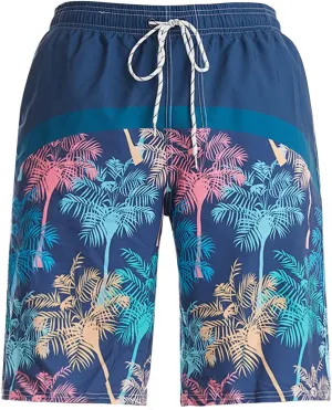 Swimming Shorts for Men Beach Short Casual Loose Fashion Loose Tether Pocket Board Summer Soft with Mesh