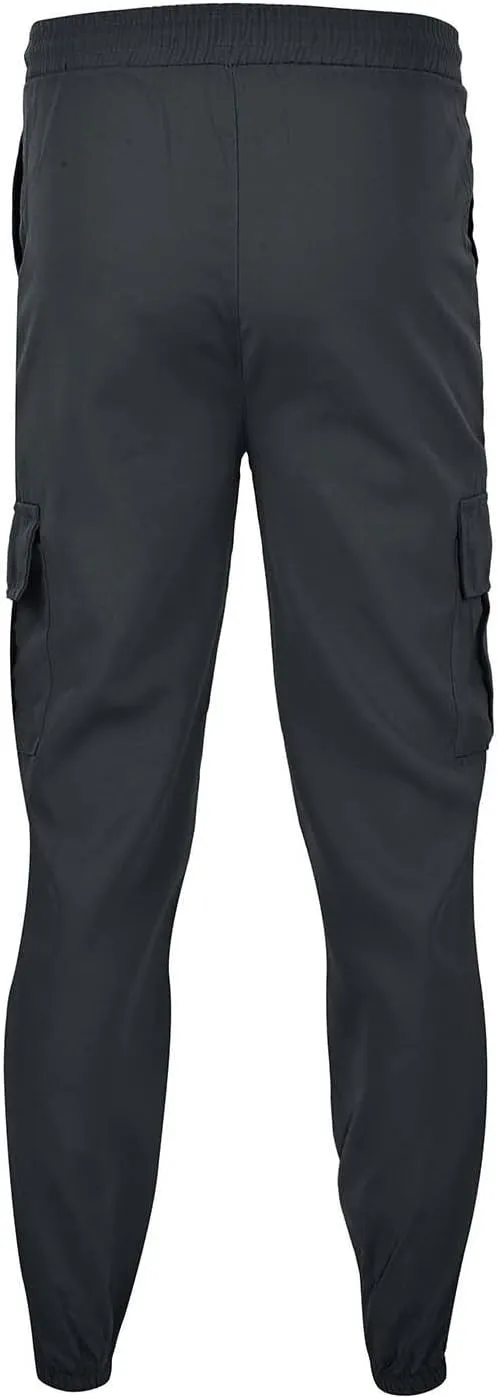 Tactical Jogger Pants for Men Multi Pockets Outdoor Cargo Track Pants Loose Fit Casual Workout Gym Hiking Sweatpants