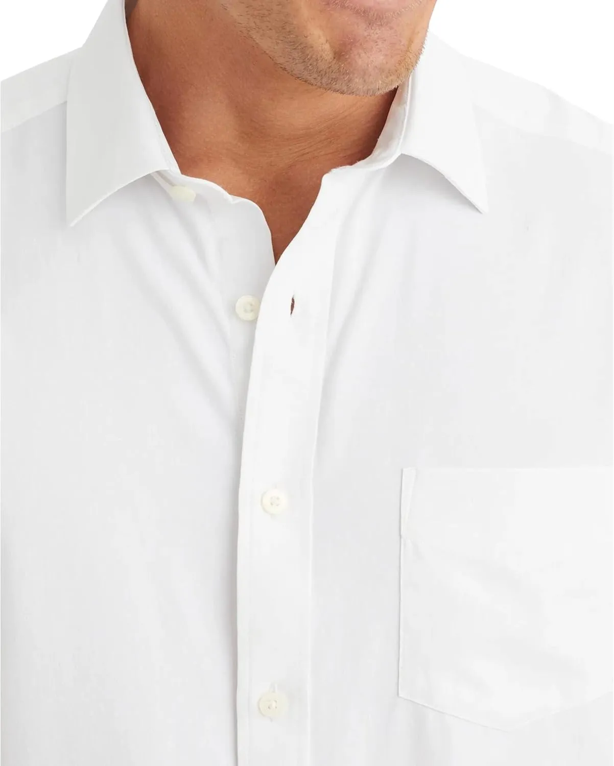 UNTUCKit Gironde - Untucked Performance Shirt for Men, Short Sleeve, Wrinkle-Free, Slim Fit