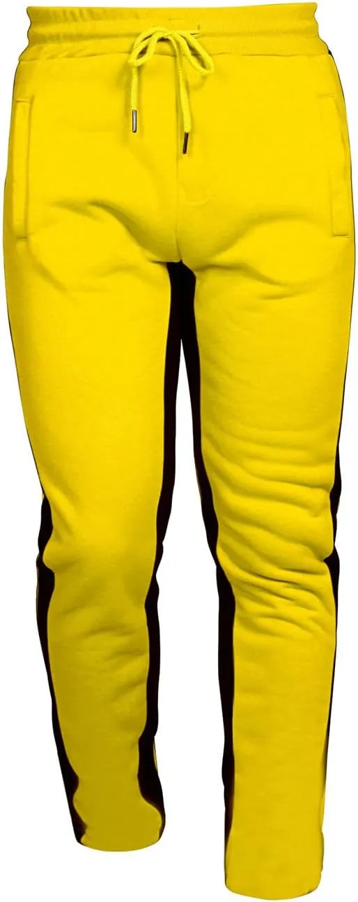 Vickyleb Joggers for Men Fashion,Men's Slim Fit Fleece Pants Winter Big and Tall Baggy Jogger Sweatpants