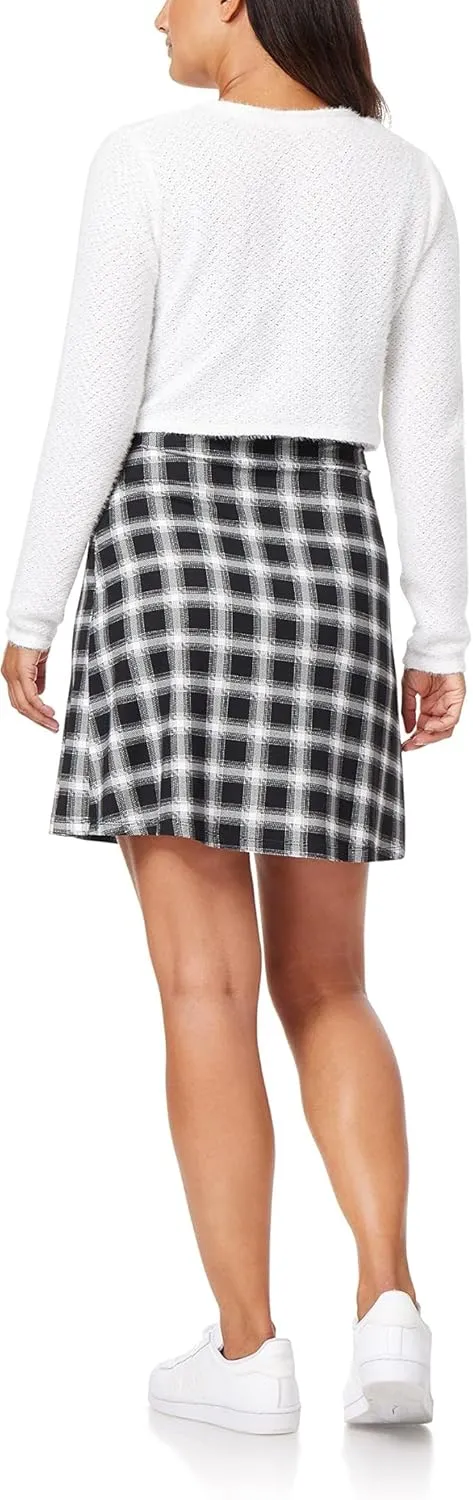 WallFlower Women's 2-Piece Sweater and Dress Set, Elegant Teacher Looks
