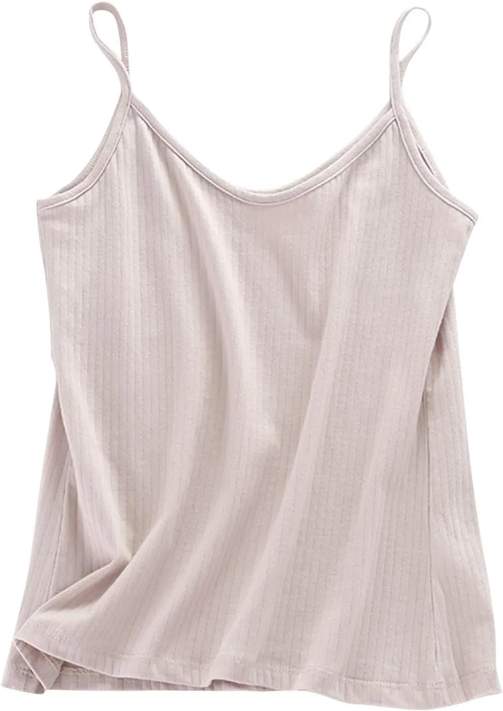 Women’s 2025 V-Neck Camisole Tank Top, Soft Stretch Basic Sleeveless Shirt for Casual Wear, Lightweight Everyday Tops
