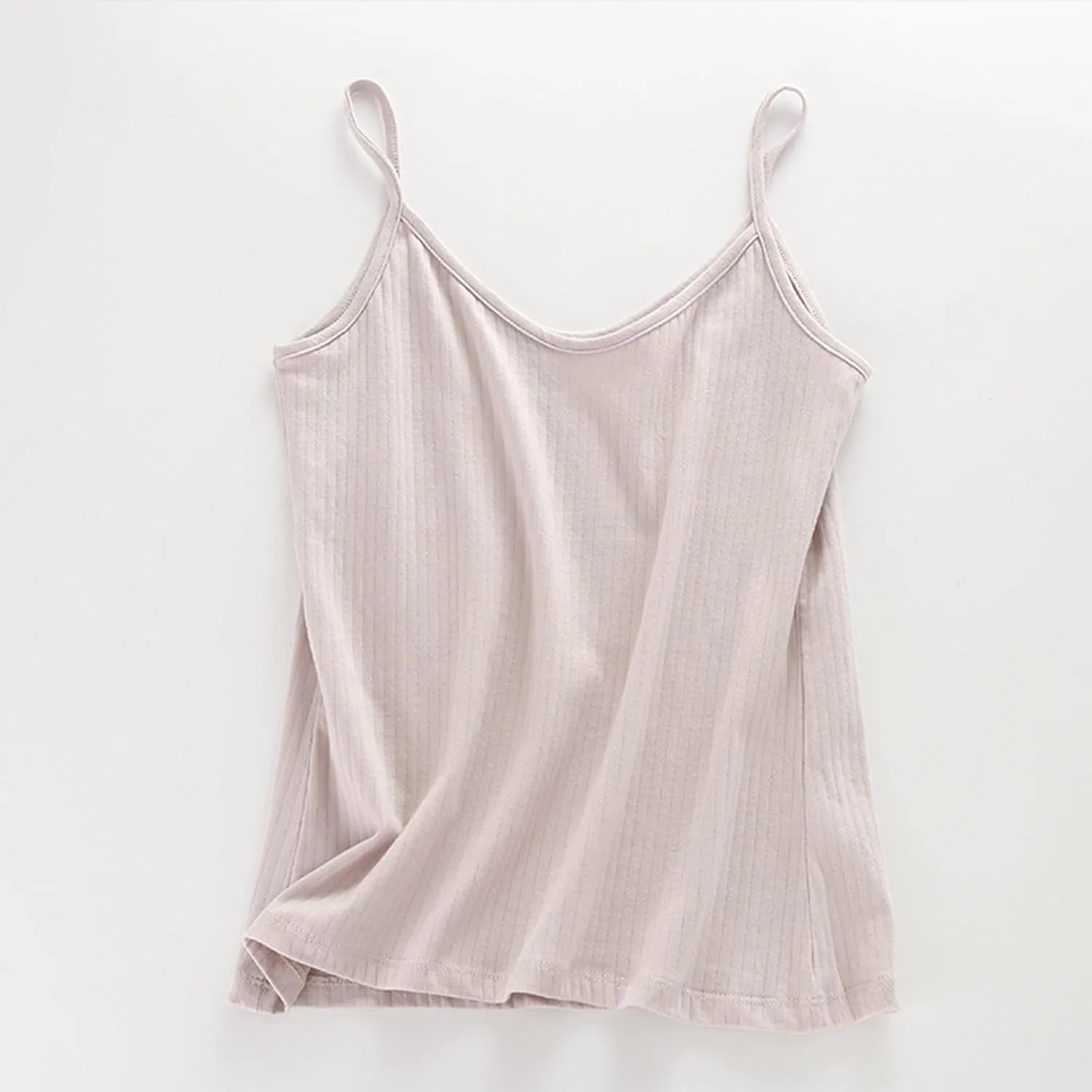 Women’s 2025 V-Neck Camisole Tank Top, Soft Stretch Basic Sleeveless Shirt for Casual Wear, Lightweight Everyday Tops