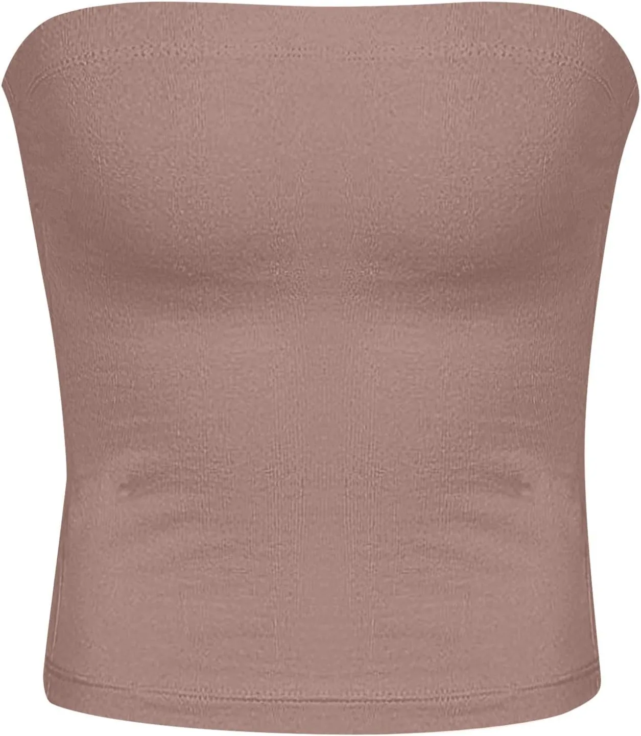 Women's Bustier Top Everyday Wear Bralette & Tank, No Underwire, Light Support, Smooth Under Tops
