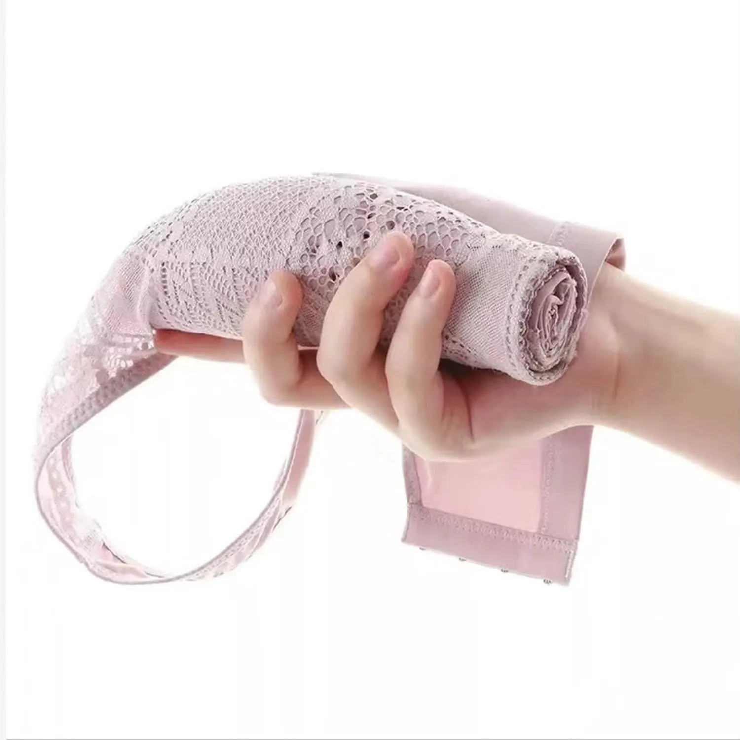 Women's Fashionable Casual Light Sexy Adjustable Lace Cup Less Rim Less Vest Style Thin Cup Bra Women Bra Set and