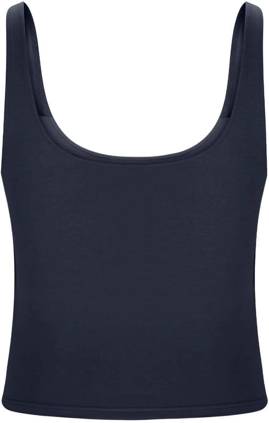 Womens Tank Tops with Built in Bra 2025 Summer Casual Sleeveless Padded Camisole Workout Yoga Basic Cami Undershirt