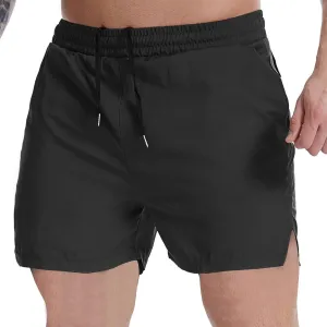 Xiaojmake Mens Bodybuilding Shorts 3 Inch Inseam Drawstring Gym Workout Short Quick Dry Running Athletic Short with Pockets
