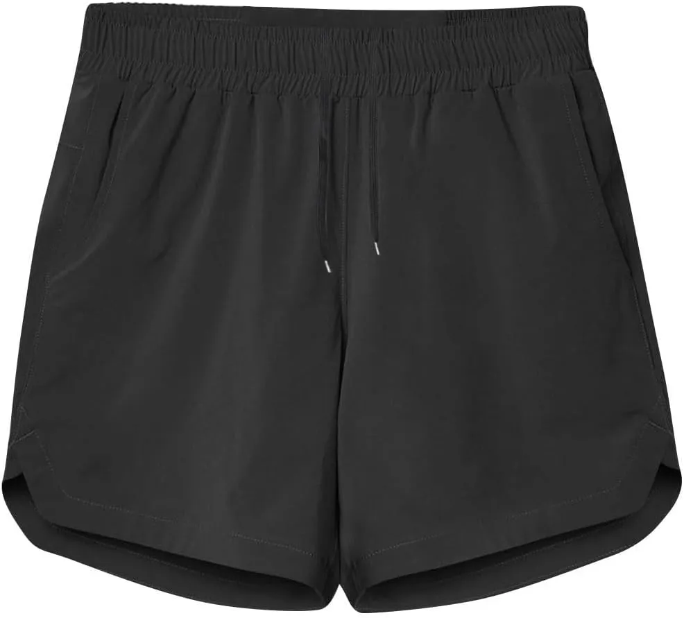 Xiaojmake Mens Bodybuilding Shorts 3 Inch Inseam Drawstring Gym Workout Short Quick Dry Running Athletic Short with Pockets
