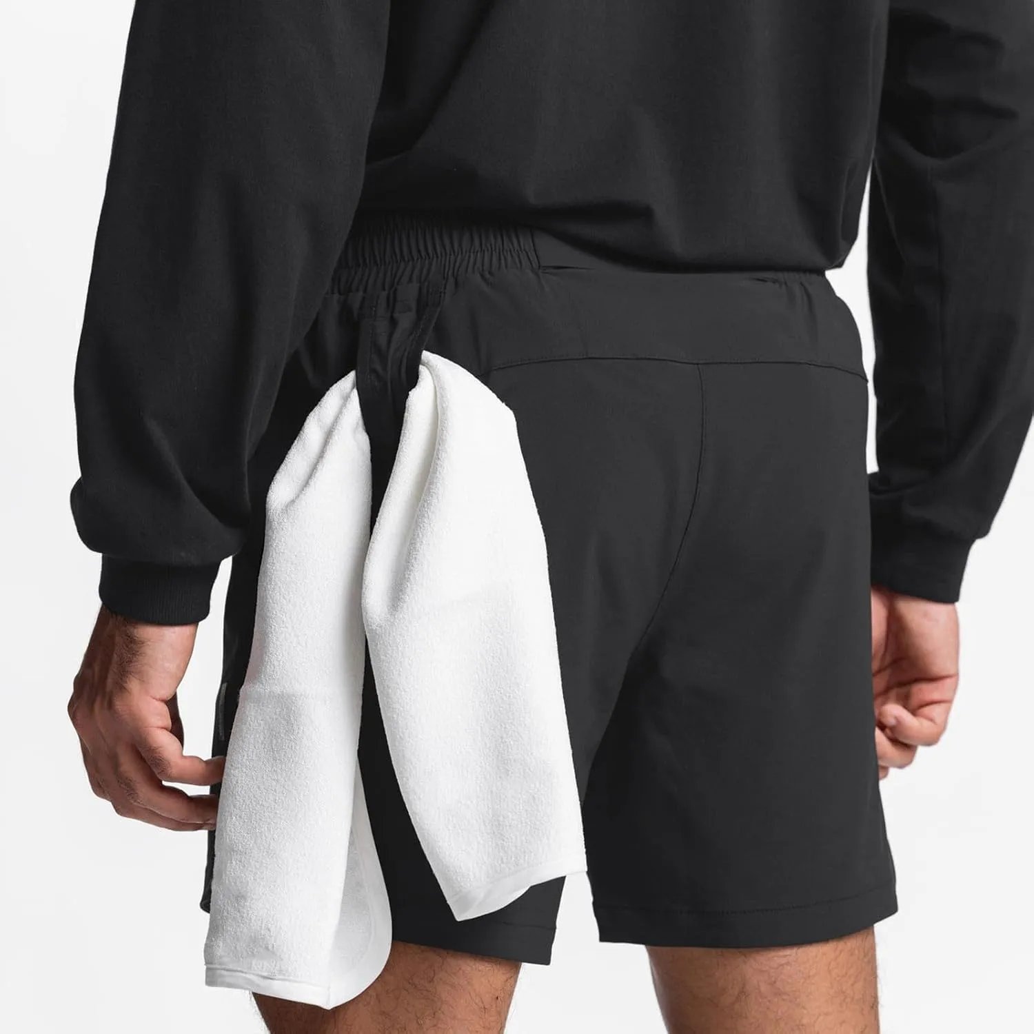 Xiaojmake Mens Bodybuilding Shorts 3 Inch Inseam Drawstring Gym Workout Short Quick Dry Running Athletic Short with Pockets