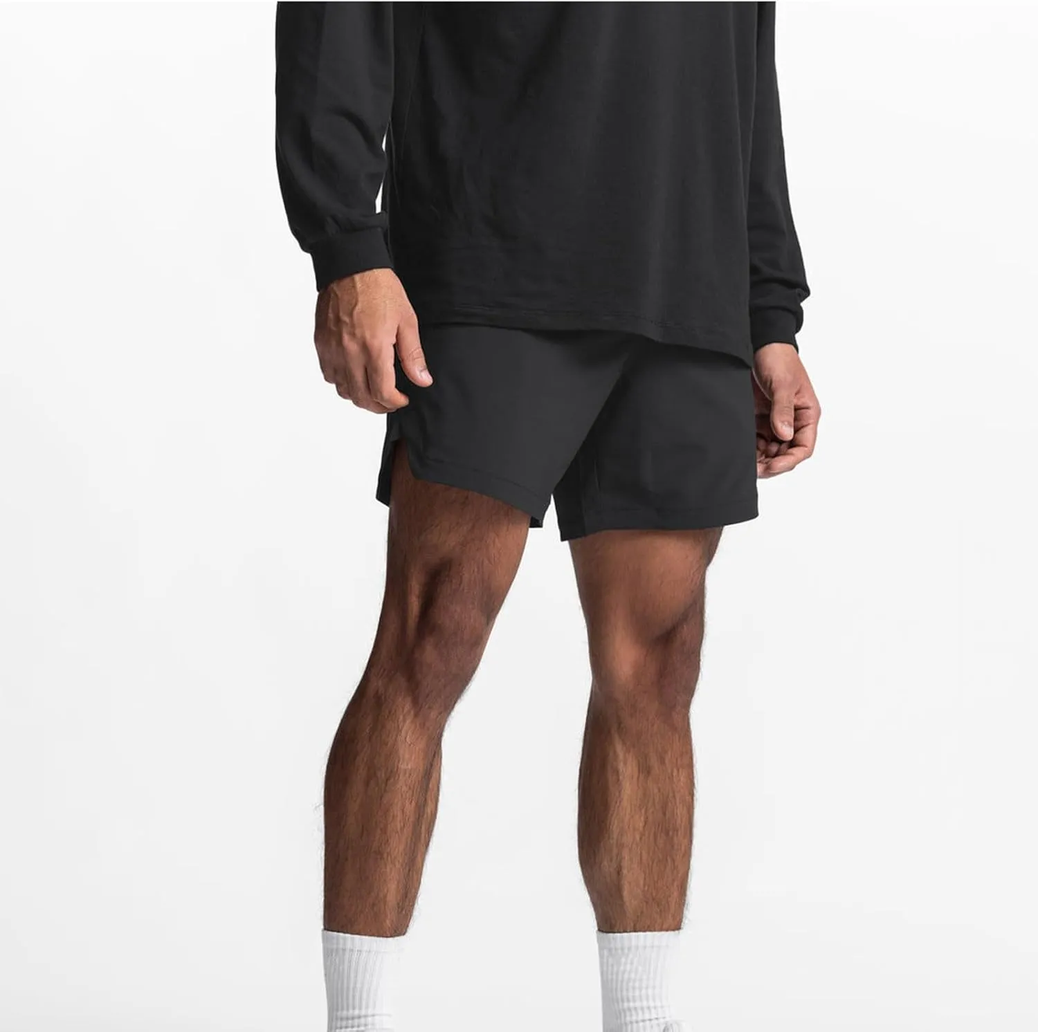 Xiaojmake Mens Bodybuilding Shorts 3 Inch Inseam Drawstring Gym Workout Short Quick Dry Running Athletic Short with Pockets