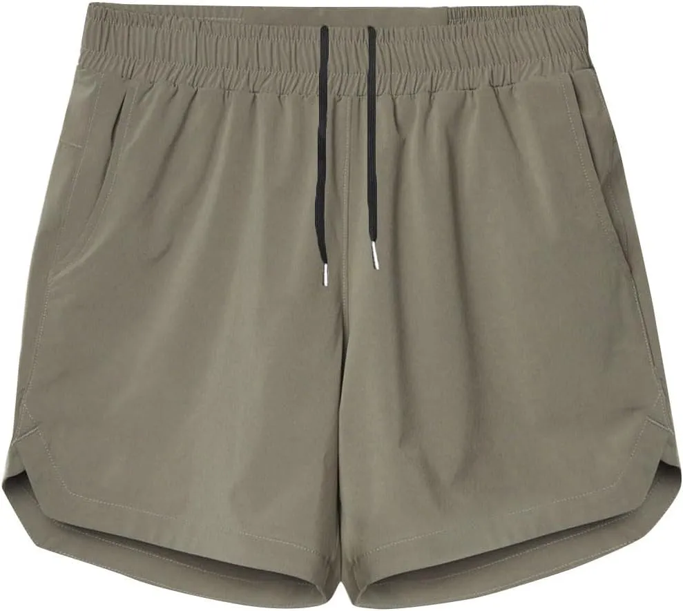 Xiaojmake Mens Bodybuilding Shorts 3 Inch Inseam Drawstring Gym Workout Short Quick Dry Running Athletic Short with Pockets