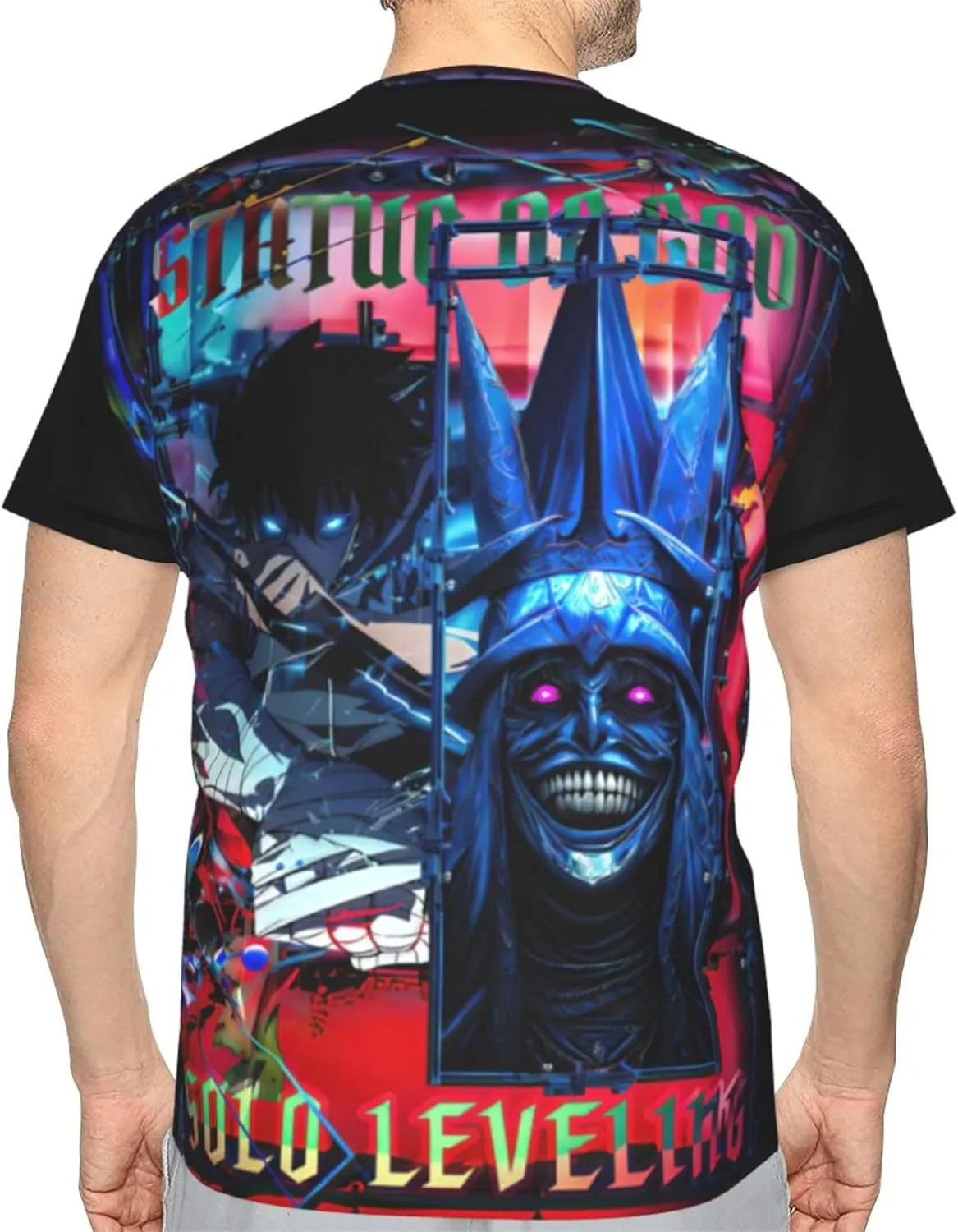 Youth & Adult Mens T-Shirt Stylish Short Sleeve Daily Shirt Gym Workout Tops