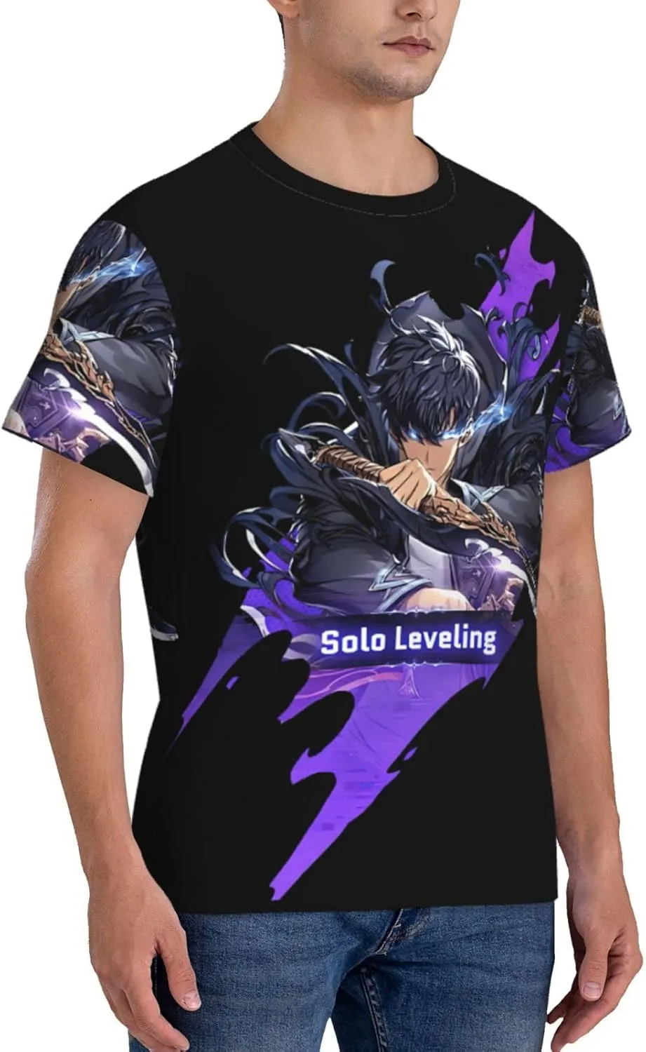 Youth & Adult Mens T-Shirt Stylish Short Sleeve Daily Shirt Gym Workout Tops