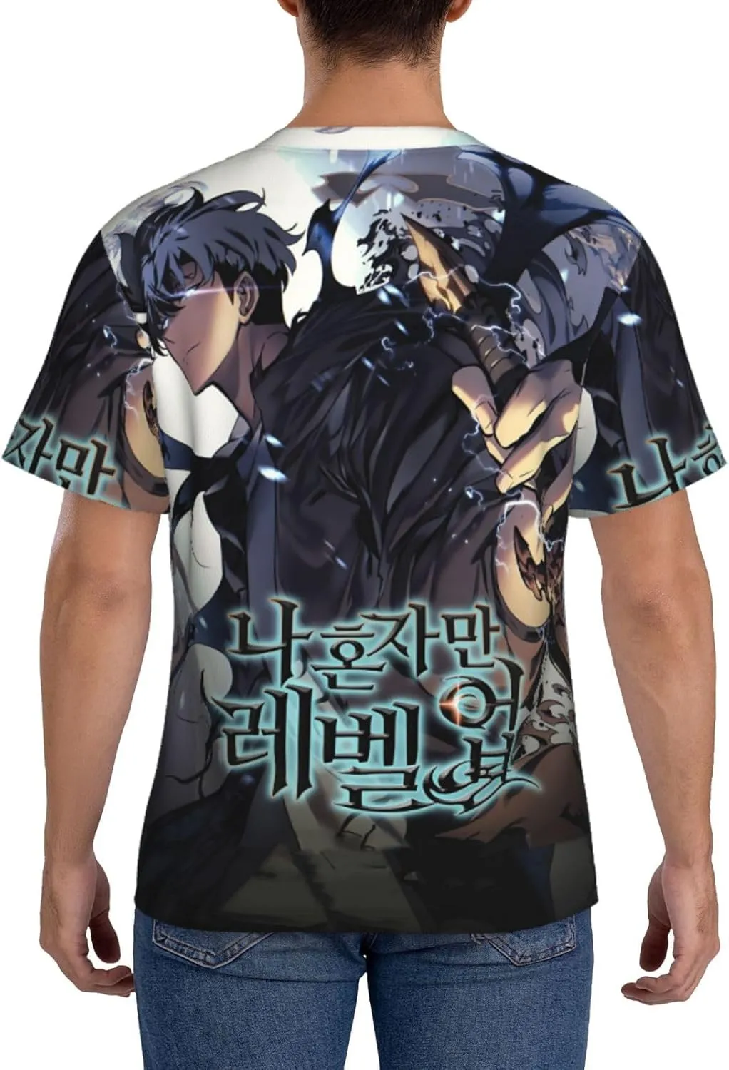 Youth & Adult Mens T-Shirt Stylish Short Sleeve Daily Shirt Gym Workout Tops