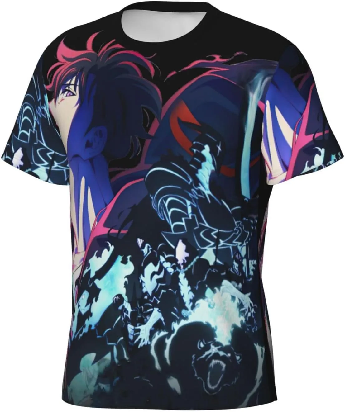 Youth & Adult Mens T-Shirt Stylish Short Sleeve Daily Shirt Gym Workout Tops
