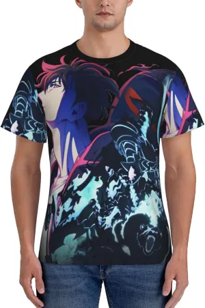 Youth & Adult Mens T-Shirt Stylish Short Sleeve Daily Shirt Gym Workout Tops