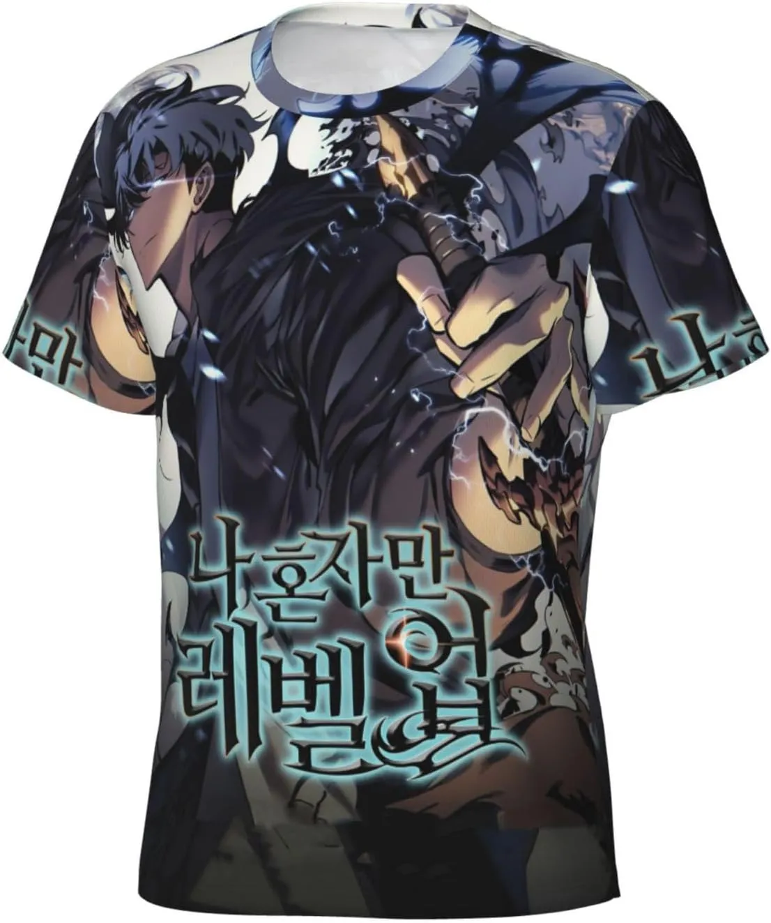 Youth & Adult Mens T-Shirt Stylish Short Sleeve Daily Shirt Gym Workout Tops