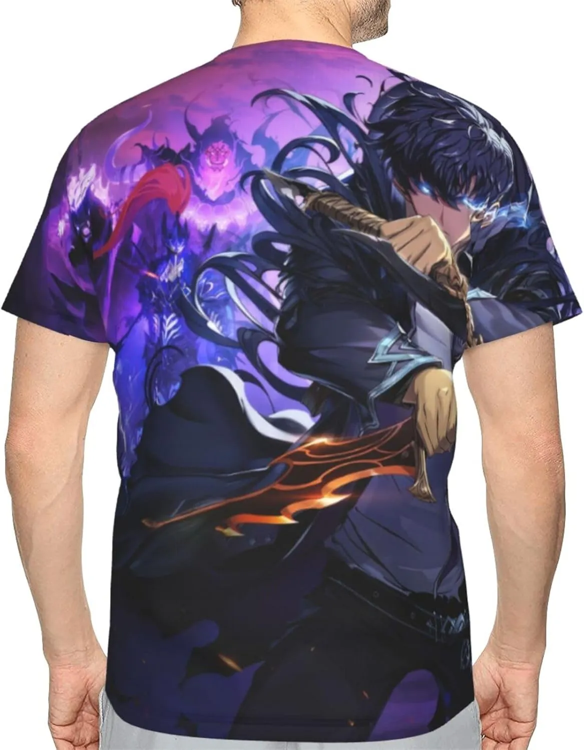 Youth & Adult Mens T-Shirt Stylish Short Sleeve Daily Shirt Gym Workout Tops