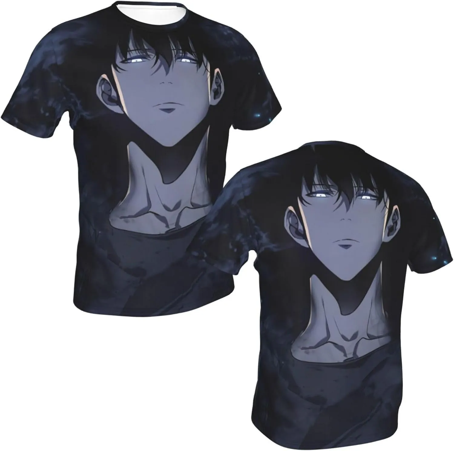 Youth & Adult Mens T-Shirt Stylish Short Sleeve Daily Shirt Gym Workout Tops