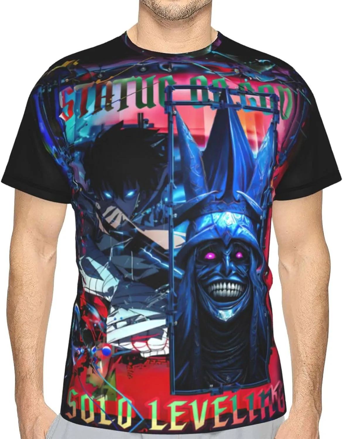 Youth & Adult Mens T-Shirt Stylish Short Sleeve Daily Shirt Gym Workout Tops
