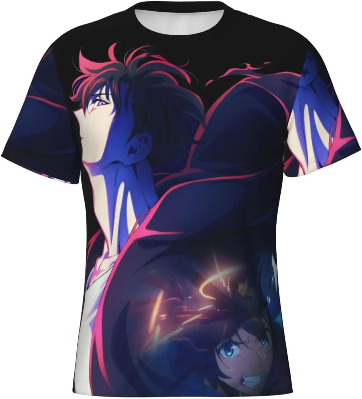 Youth & Adult Mens T-Shirt Stylish Short Sleeve Daily Shirt Gym Workout Tops