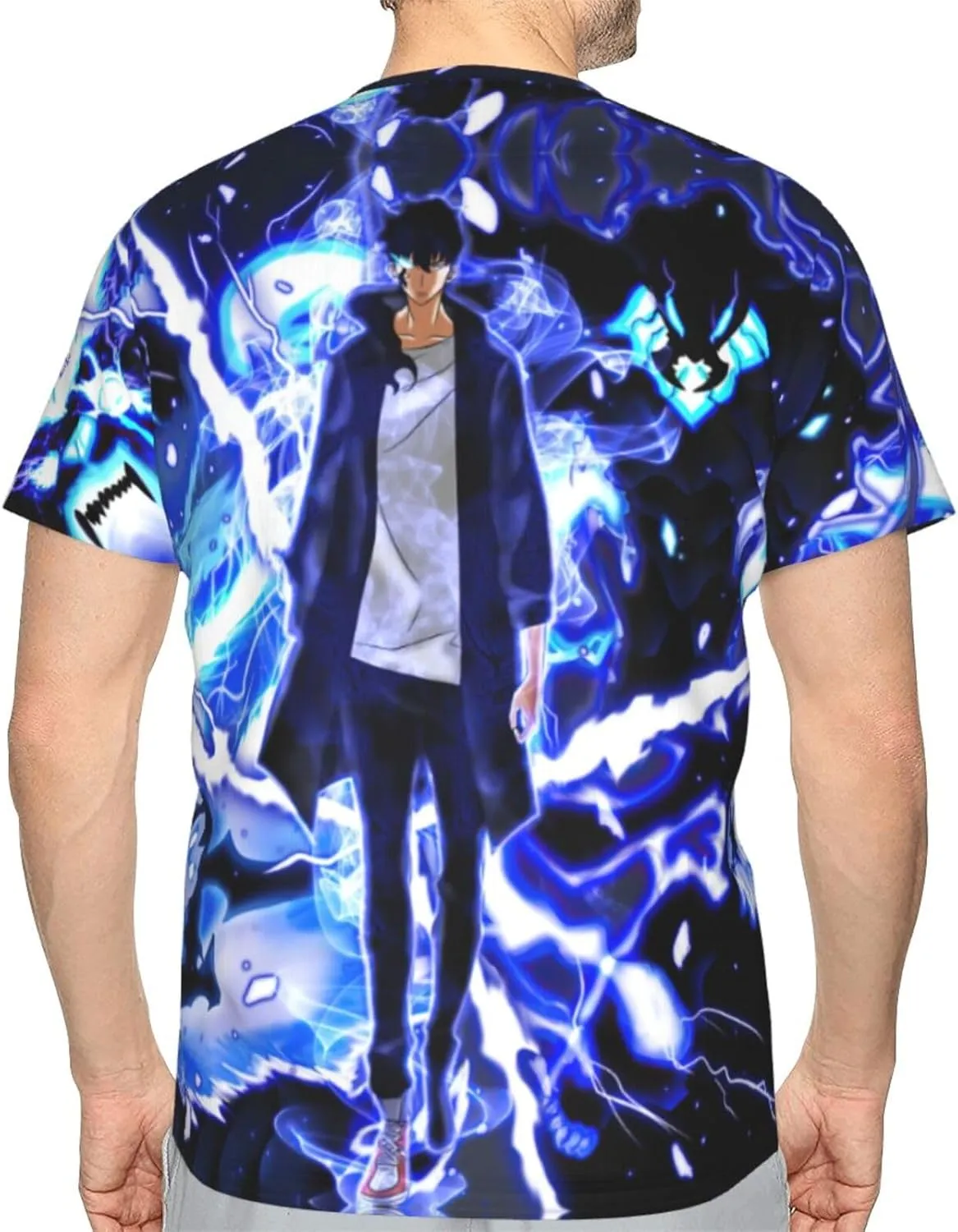 Youth & Adult Mens T-Shirt Stylish Short Sleeve Daily Shirt Gym Workout Tops