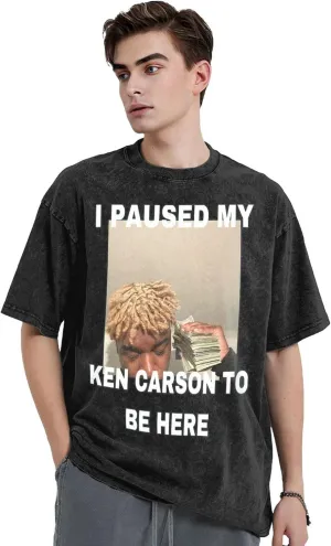 Youth & Adult Vintage T-Shirt Men Oversized Short Sleeve Daily Shirts Tops Tee
