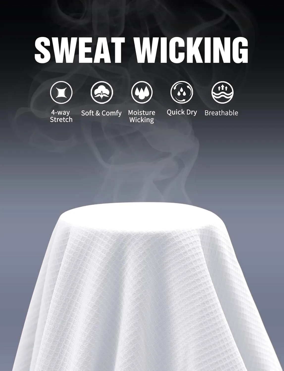Zengjo Mens Athletic Shirts Quick Dry Short Sleeve Gym Workout Running Moisture Wicking T-Shirts Fitted Crewneck Tees